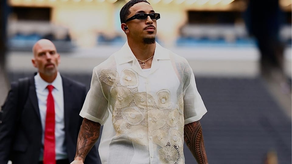 NFL Athlete Nikko Remigio Sports a Modern Barong for Filipino-American History Month